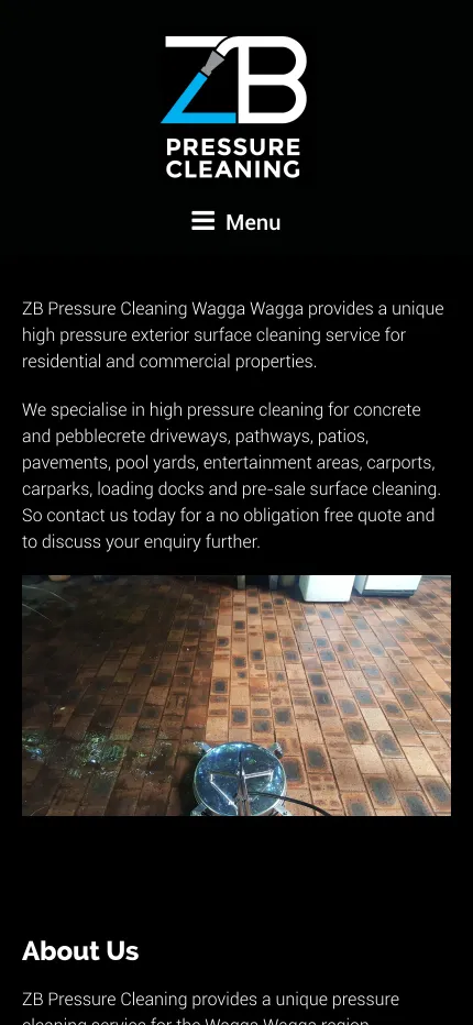 ZB Pressure Cleaning mobile