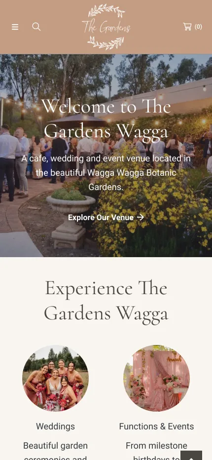 The Gardens Wagga mobile